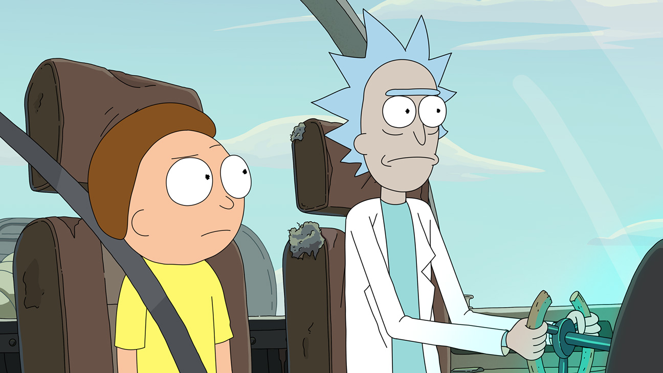 Morty and Rick in 'Rick and Morty'